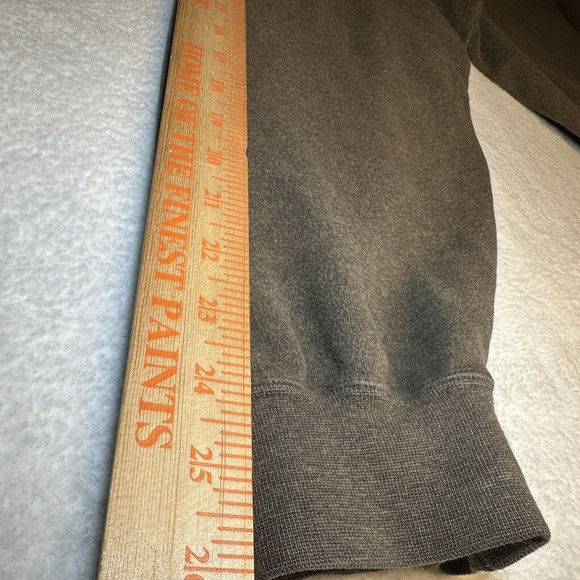 Peter Millar 1/4 Zip Men`s 2XL 100% Cotton Soft Brown Casual Long Sleeve Sweater - Picture 8 of 11